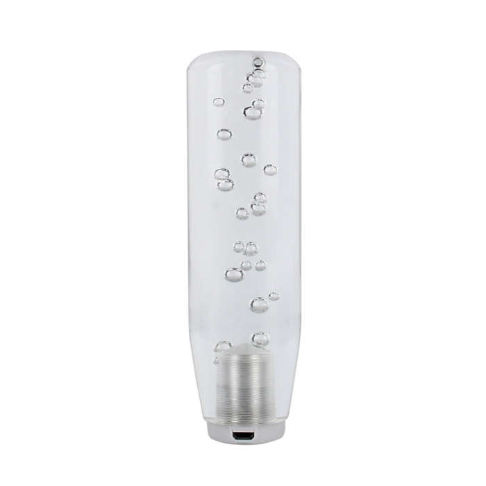 Universal Car Truck Transparent Bubble Colors LED Light Shift Knob Gear Lever Shifter, Length: 15cm