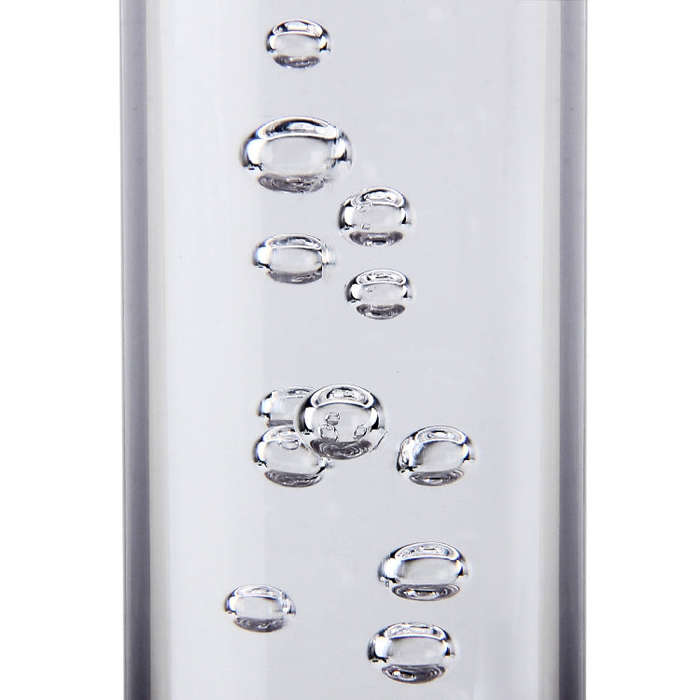 Universal Car Truck Transparent Bubble Colors LED Light Shift Knob Gear Lever Shifter, Length: 20cm