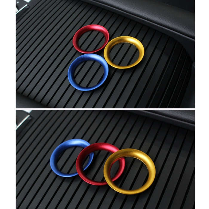 Car Engine Start Key Push Button Ring Trim Aluminum Alloy Sticker Decoration for Mazda CX4 / CX5 ...
