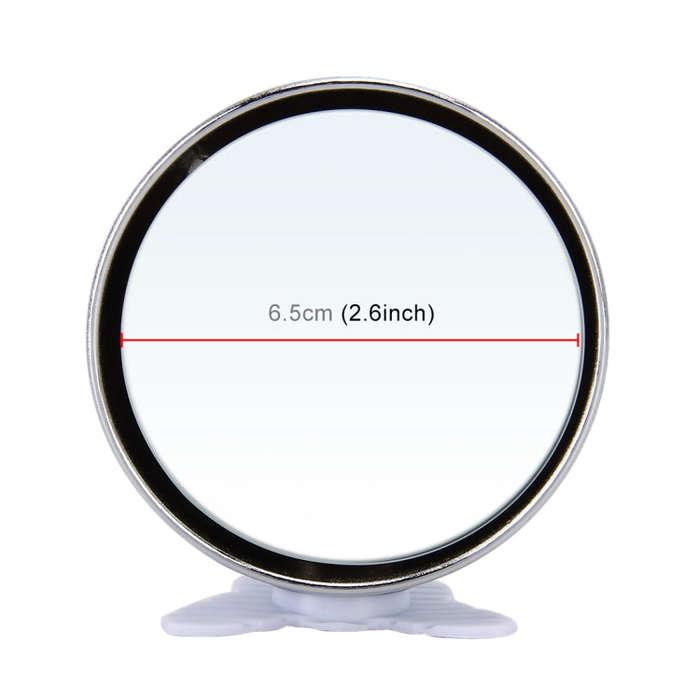 3R-044 Auxiliary Rear View Mirror Car Adjustable Blind Spot Mirror Wide Angle Auxiliary Rear View...