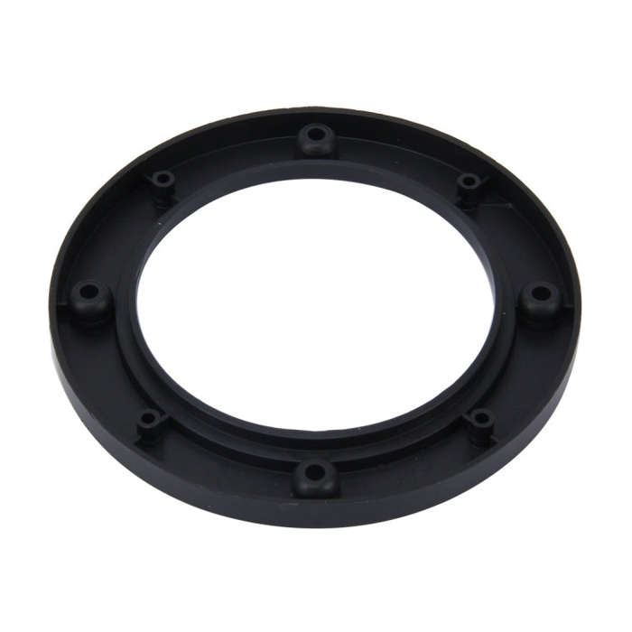 2 PCS 5 inch Car Auto ABS Loudspeaker Base Protection Hollow Cover Holder Mat, Inner Diameter: 12...
