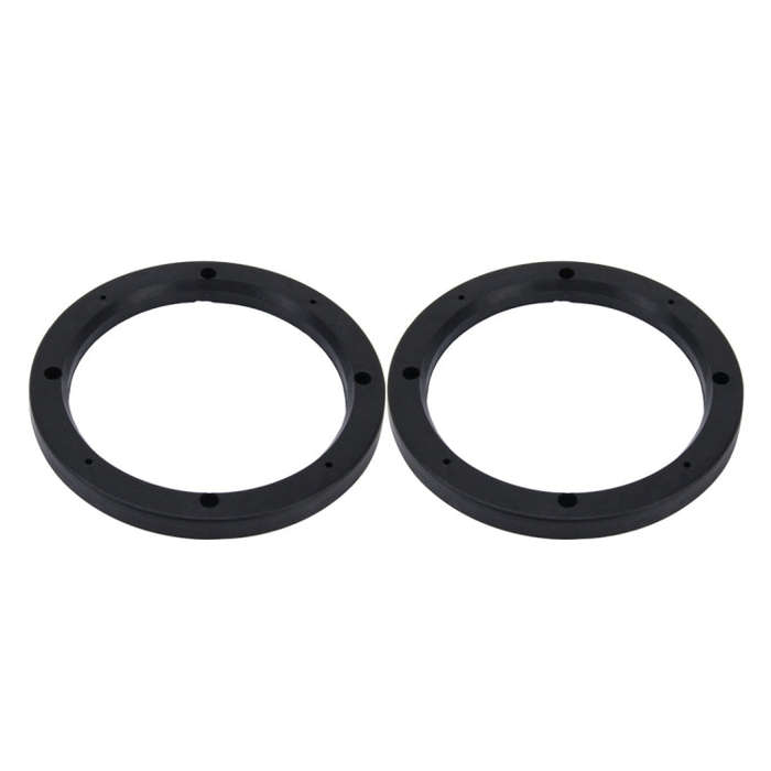 2 PCS 6.5 inch Car Auto ABS Loudspeaker Base Protection Hollow Cover Holder Mat, Inner Diameter: ...