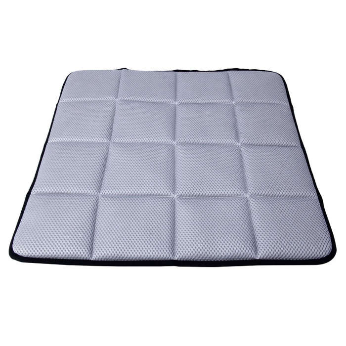 Universal Breathable Four Season Auto Ice Blended Fabric Mesh Seat Cover Cushion Pad Mat for Car ...