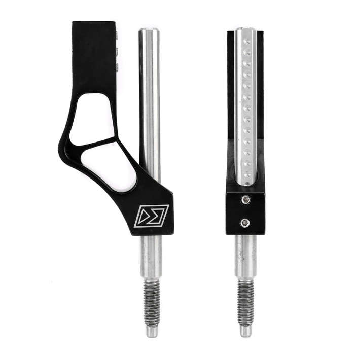 Car Modification Heightening Gear Shifter Extension Rod Adjustable Height Adjuster Lever Shift Le...