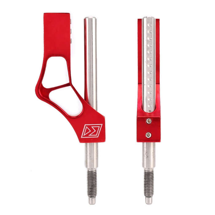 Car Modification Heightening Gear Shifter Extension Rod Adjustable Height Adjuster Lever Shift Le...