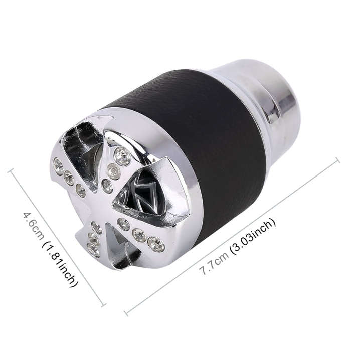 Universal Car Diamond Gear Shift Knob Modified Car Gear Shift Knob Auto Transmission Shift Lever ...