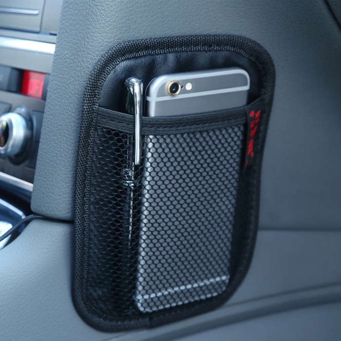 Multi-functional Car Backpack Car Seat Storage Bag, Size: 16.9x12.4x0.4cm