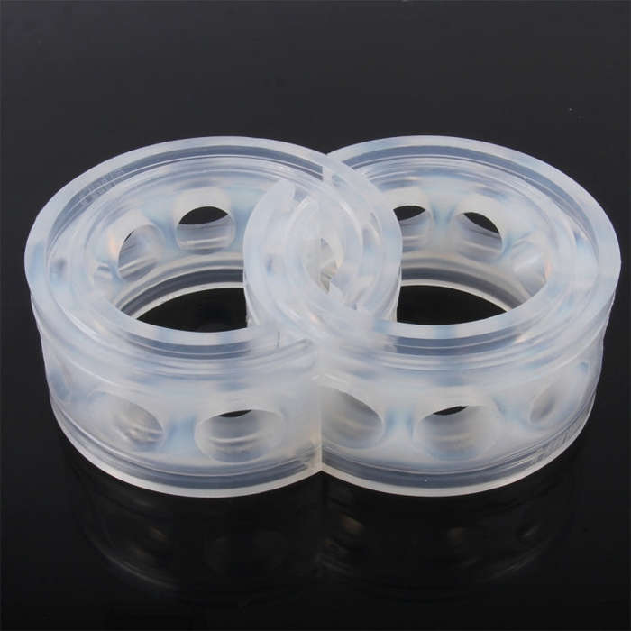 2 PCS Car Auto C+ Type Shock Absorber Spring Bumper Power Cushion Buffer, Spring Spacing: 32mm, C...