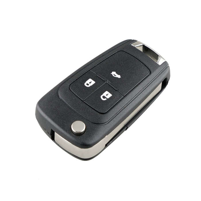 For Opel Car Keys Replacement 3 Buttons Car Key Case with Foldable Key Blade