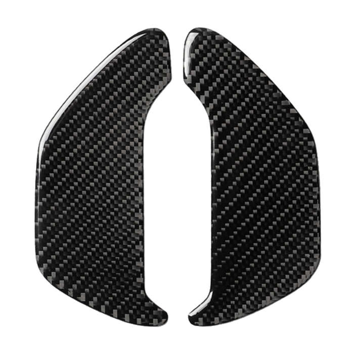 2 PCS Car Carbon Fiber Ashtray Panel Decorative Sticker for BMW 5 Series G38 528Li / 530Li / 540L...