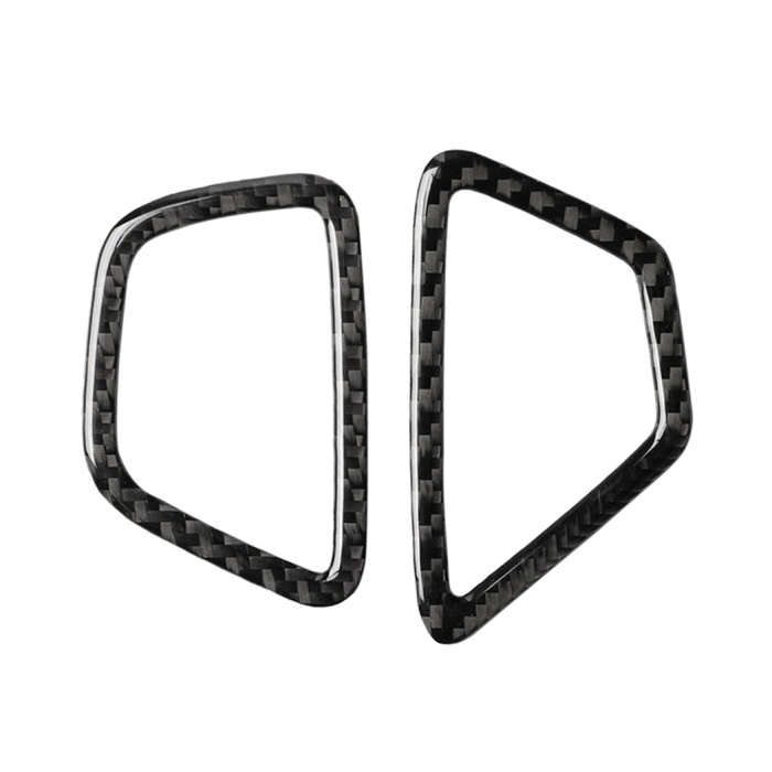 Car Carbon Fiber Instrument Air Vent Frame Decorative Sticker for BMW 5 Series G38 528Li / 530Li ...