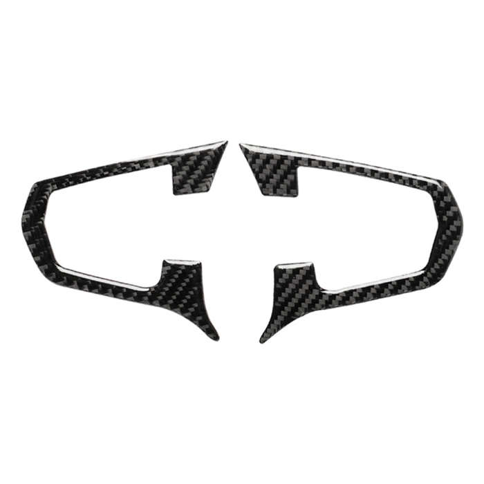 Car Carbon Fiber Steering Wheel Button Configuration A Decorative Sticker for BMW 5 Series G30/G3...