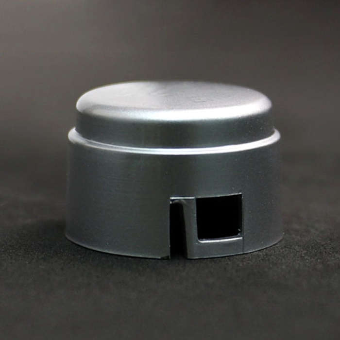 Car Engine Start Key Push Button Cover for BMW G / F Chassis,  without Start and Stop (Silver)