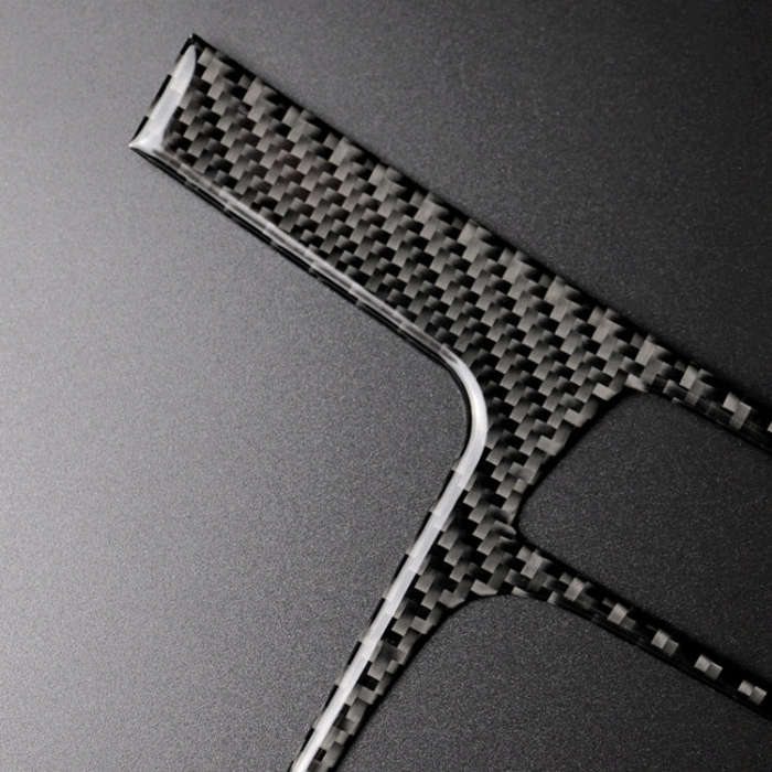 Car Carbon Fiber Gear Position Panel Decorative Sticker for Audi 2010-2018 Q5 / 2009-2016 A4L / 2...