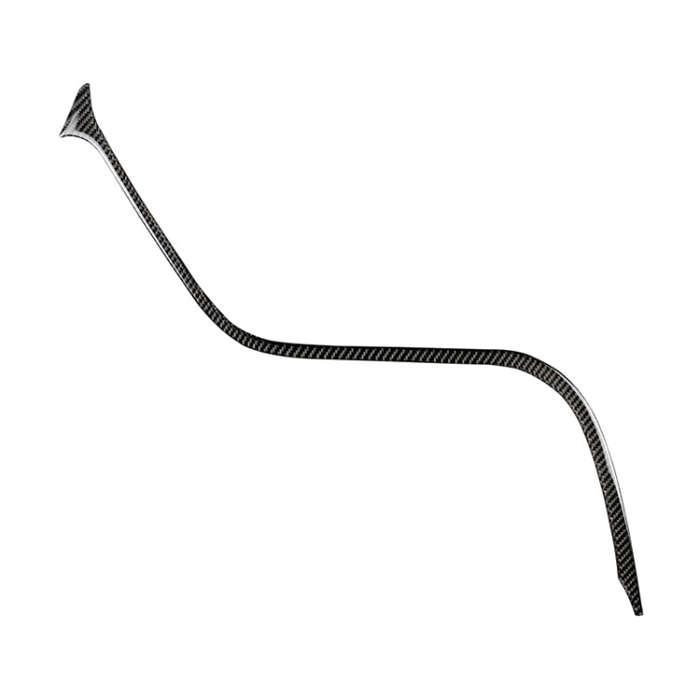 Car Carbon Fiber Central Control S Strip Decorative Sticker for Toyota Eighth Generation Camry 20...