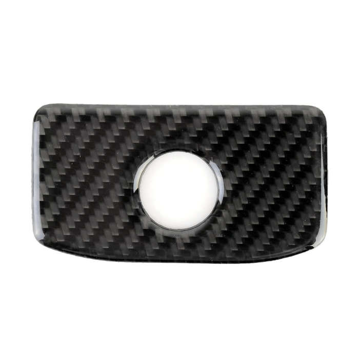 Carbon Fiber Car Storage Box Decorative Sticker for Jaguar F-PACE 2016-2020
