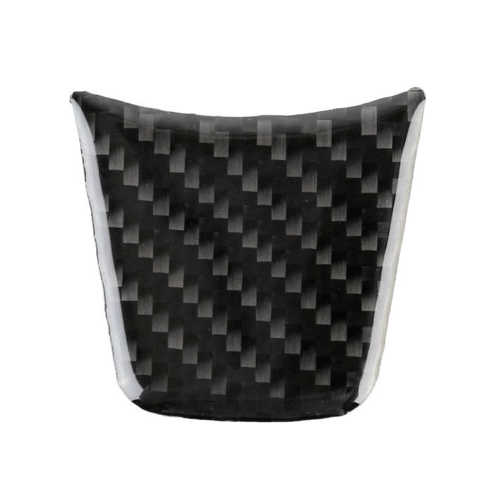 Carbon Fiber Car Steering Wheel Decorative Sticker for Jaguar F-PACE 2016-2020