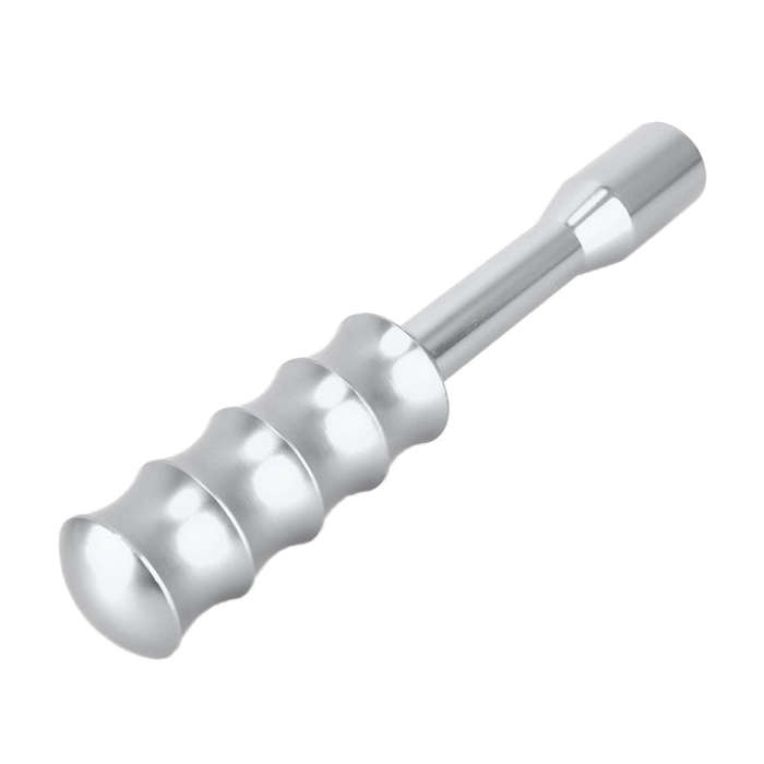 Universal Car Twisted Pattern Gear Head Gear Shift Knob (Silver)