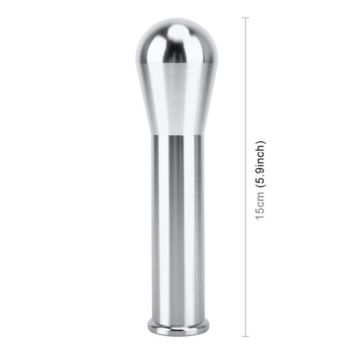 Universal Car Iron Pillar Gear Head Gear Shift Knob (Silver)