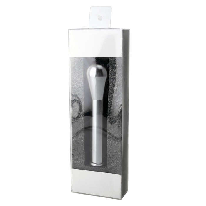 Universal Car Iron Pillar Gear Head Gear Shift Knob (Silver)