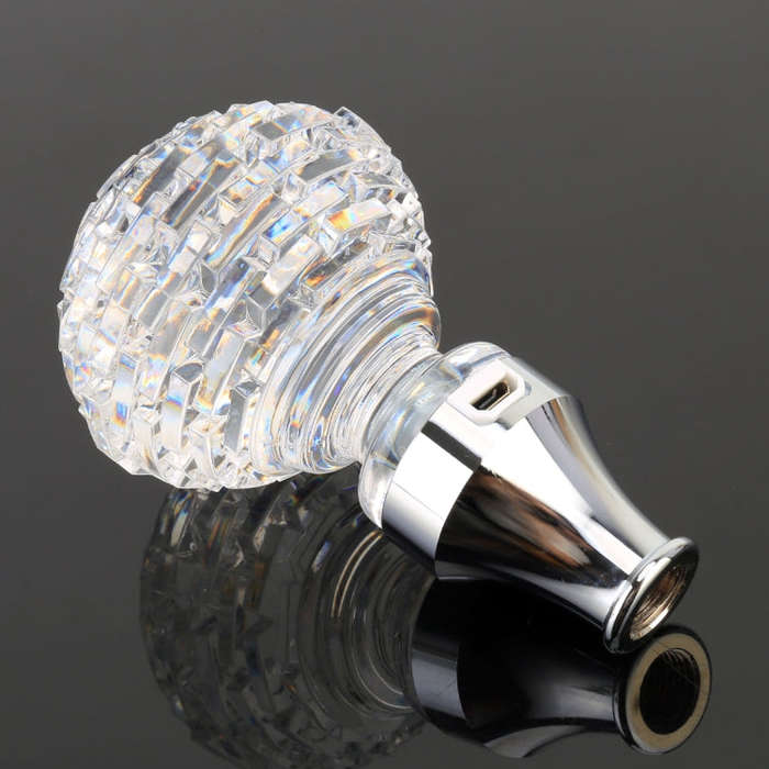 Universal Car Nest Shaped Crystal Gear Head Gear Shift Knob with Light