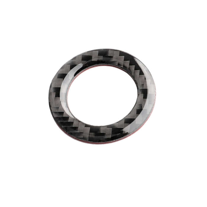 Car Carbon Fiber One-button Start Decorative Sticker for Infiniti Q50 / Q60 2014-2020