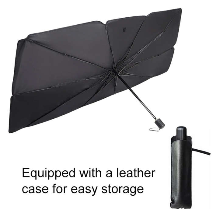 Car Retractable Sunshade Sunscreen Heat Insulation Front Windshield Sunshade, Small Size