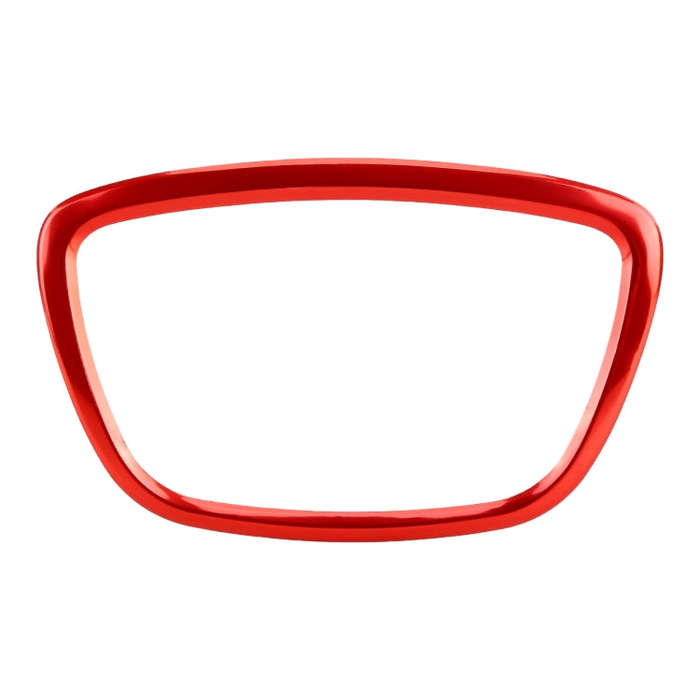 Car Auto Steering Wheel Ring Cover Trim Sticker Decoration for Audi (Red)