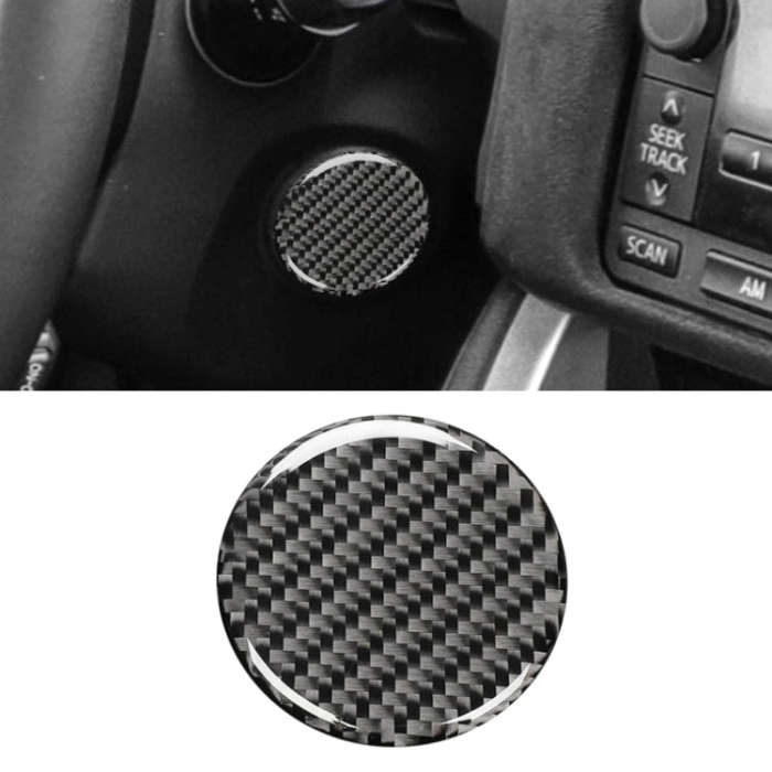 Car Carbon Fiber Fire Panel Decorative Sticker for Subaru BRZ / Toyota 86 2013-2017, Left and Rig...