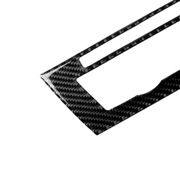 Carbon Fiber Car CD Panel Decorative Sticker for BMW 5 Series F10 2011-2017