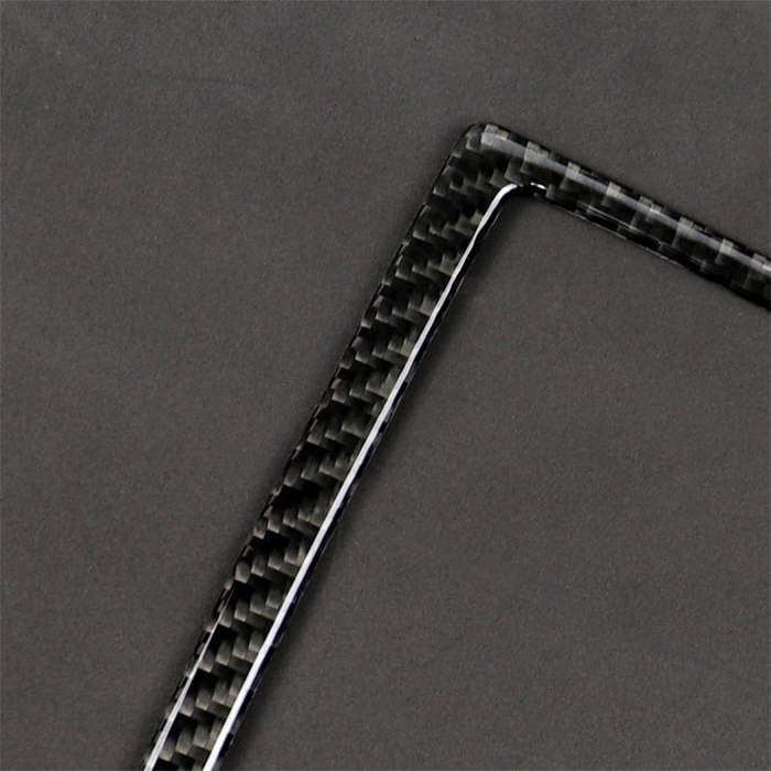 Carbon Fiber Car Instrument Big Horn Frame Decorative Sticker for BMW 5 Series GT F07 2010-2016