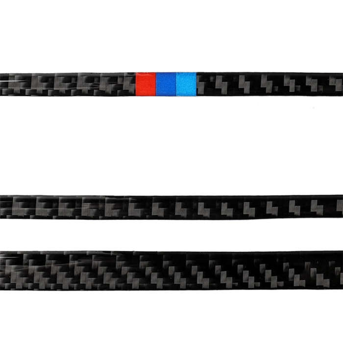 Three Color Carbon Fiber Car CD Panel Center Console Air Conditioning Panel Decorative Sticker fo...
