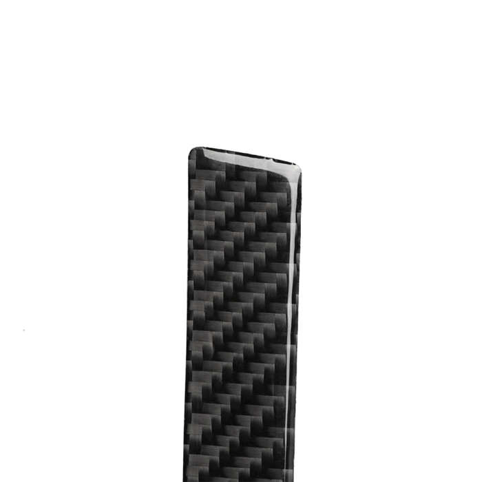 Car Carbon Fiber Passenger Seat Decorative Strip for Audi A6 S6 C7 A7 S7 4G8 2012-2018, Left and ...