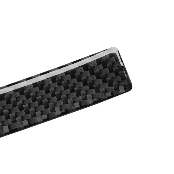 Car Carbon Fiber Passenger Seat Decorative Strip for Audi A6 S6 C7 A7 S7 4G8 2012-2018, Left and ...