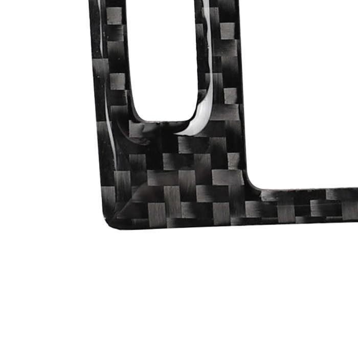 Car Carbon Fiber Warning Light Decorative Sticker for Audi A6 S6 C7 A7 S7 4G8 2012-2018, Left and...