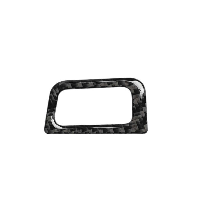 Car Carbon Fiber Trunk Switch Decorative Sticker for Audi A6 S6 C7 A7 S7 4G8 2012-2018, Right Drive