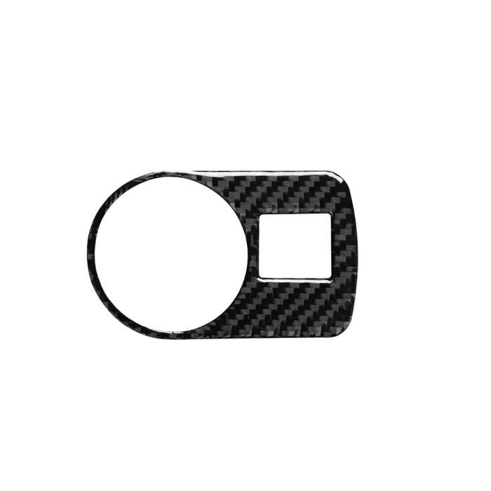 Car Carbon Fiber Headlight Switch Decorative Sticker for Audi TT 8n 8J MK123 TTRS 2008-2014, Left...