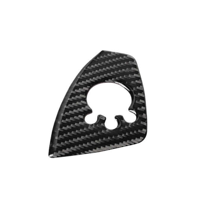 Car Carbon Fiber Door Button Decorative Sticker for Audi TT 8n 8J MK123 TTRS 2008-2014, Left Driv...
