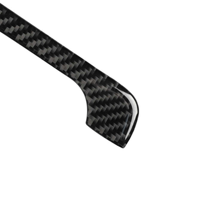 Car Carbon Fiber Passenger Seat Decorative Strip for Audi TT 8n 8J MK123 TTRS 2008-2014, Right Drive