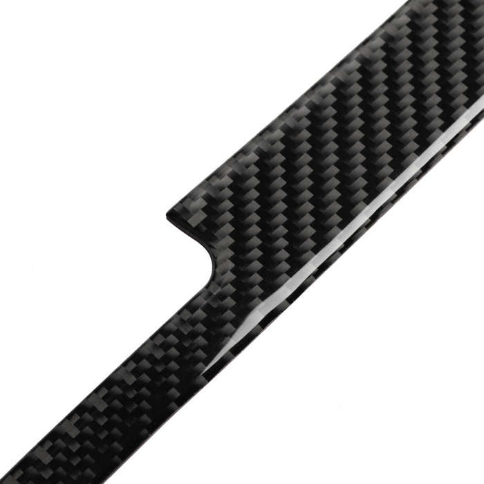 Car Carbon Fiber Passenger Seat Decorative Strip for Audi TT 8n 8J MK123 TTRS 2008-2014, Right Drive