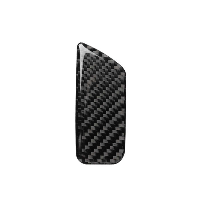 Car Carbon Fiber Passenger Seat Hand Box Switch Decorative Sticker for Audi A3 / 8V 2014-2019, Le...