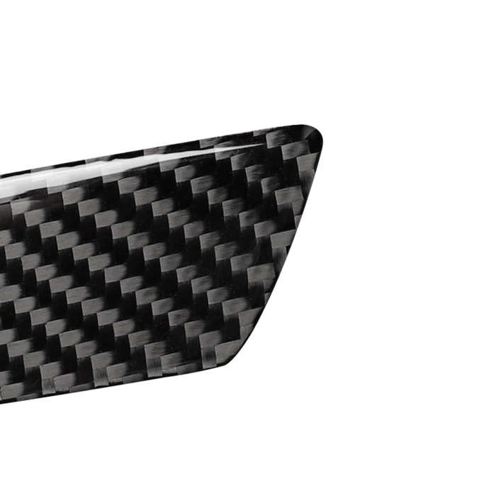 Car Carbon Fiber Passenger Seat Hand Box Switch Decorative Sticker for Audi A3 / 8V 2014-2019, Le...