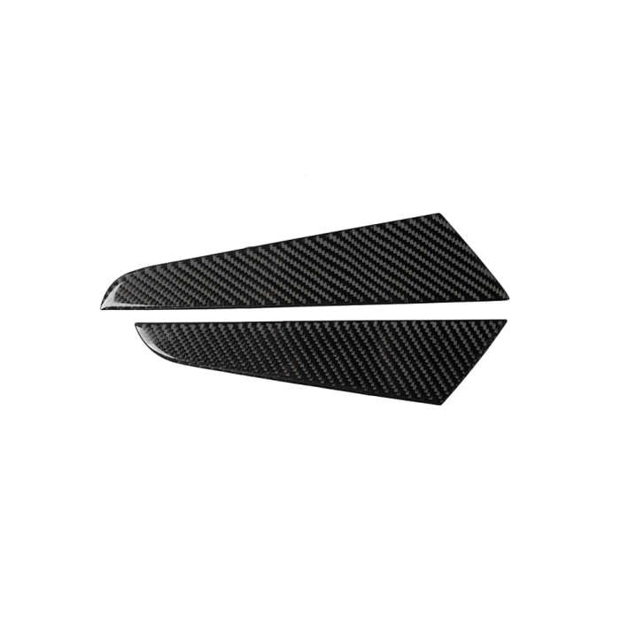 Car Carbon Fiber Gear Shift Position Side Panel Decorative Sticker for Audi A3 2014-2019, Left Drive