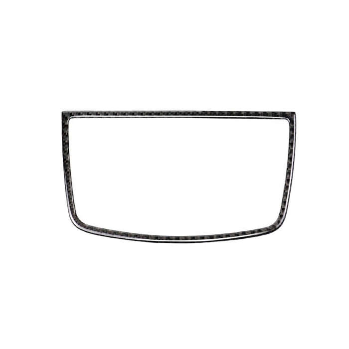 Car Carbon Fiber Solid Color Dashboard Horn Frame Decorative Sticker for BMW E70 X5 / E71 X6 2008...