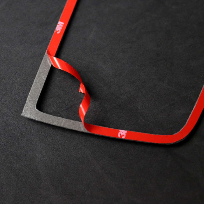 Car Carbon Fiber Solid Color Dashboard Horn Frame Decorative Sticker for BMW E70 X5 / E71 X6 2008...