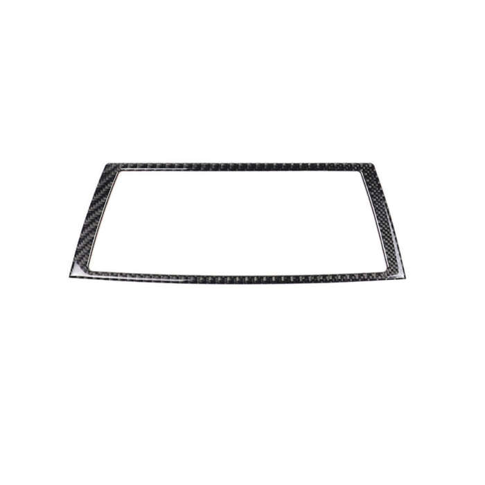 Car Carbon Fiber Solid Color Navigation Frame Decorative Sticker for BMW E70 X5 / E71 X6 2008-201...