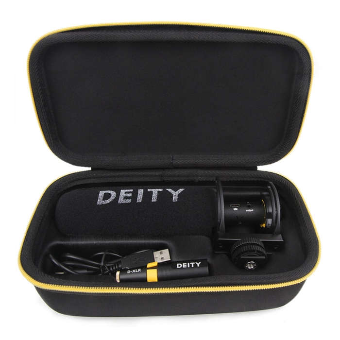 Deity V-Mic D3 Pro Kit Directional Condenser Shotgun Microphone with Shock Mount with Handle (Black)