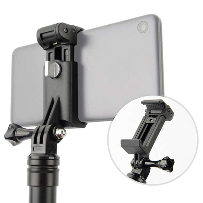 Selfie Sticks Monopods Mount Phone Clamp for iPhone, Samsung, HTC, Sony, LG and other Smartphones...