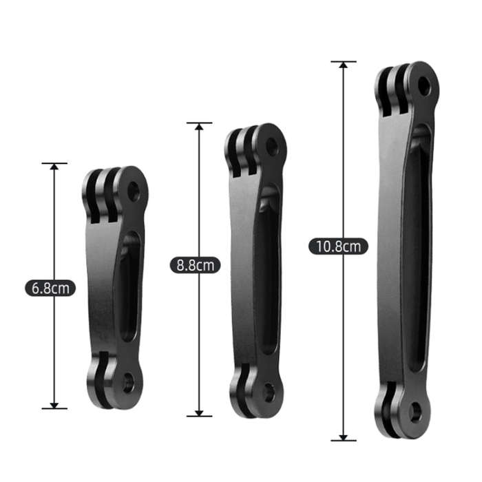Joint Aluminum Extension Arm Grip Extenter for GoPro, Insta360, DJI and Other Action Cameras, Len...