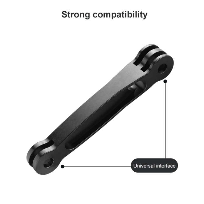 Joint Aluminum Extension Arm Grip Extenter for GoPro, Insta360, DJI and Other Action Cameras, Len...